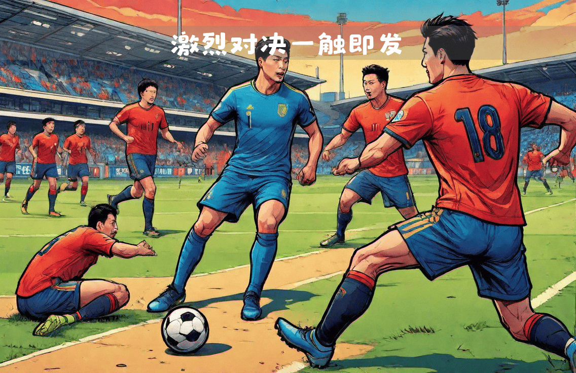 足球明星集结，豪强对决一触即发