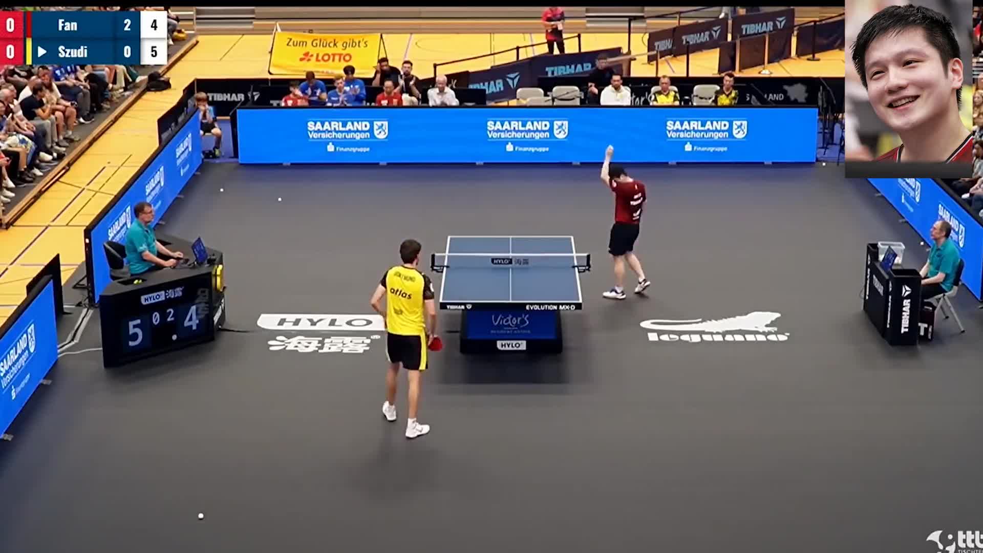 法国队完胜德国队,樊振东统治全场 法国队完胜德国队,樊振东统治全场